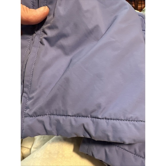 LLBean Kids Snowsuit Size 10 Lavender Fleece Pockets Winter Skiing Sledding - Picture 9 of 12